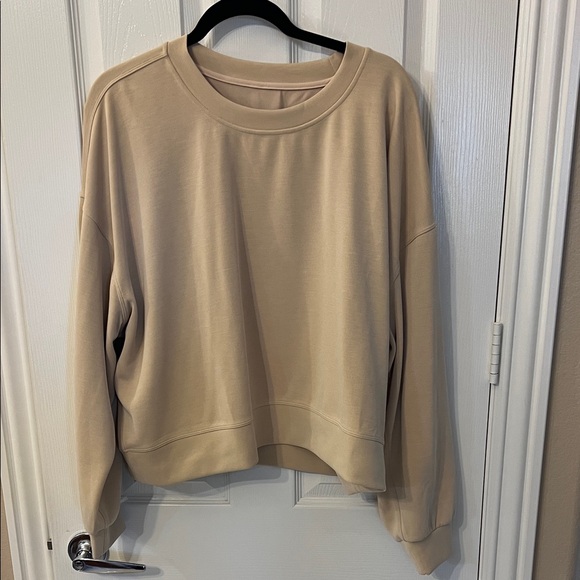 lululemon athletica Sweaters - Soft Stream Beige Crewneck Sweatshirt